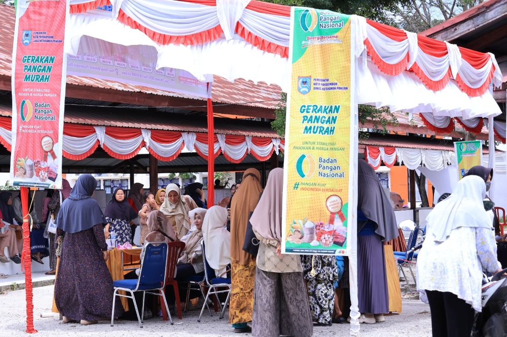 gerakan-pangan-murah-di-payakumbuh-diserbu-warga,-minyak-goreng-dan-cabai-ludes-hitungan-jam