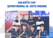 BBTC Kuranji Sabet Gelar Juara Sepak Takraw Walikota