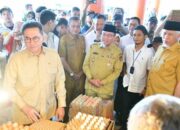 Mendag Cek Harga Pangan di Pasar Raya Padang