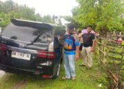 Polisi Amankan Mobil Terlantar di Linggo Sari