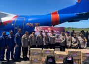 Polda Sumbar Salurkan Bantuan Logistik Polri kepada Warga
