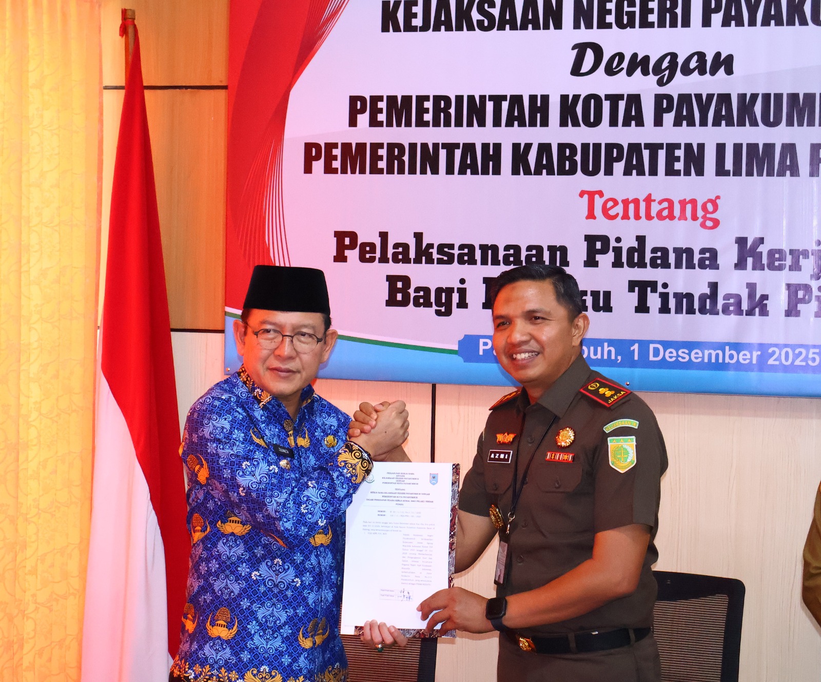 pemko-payakumbuh-dan-kejari-teken-kerjasama-penerapan-pidana-kerja-sosial