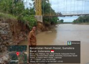 Banjir Bandang Terjang Pelangai, Jembatan Pesisir Selatan Rusak