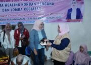 BKOW Sumbar Berbagi Bahagia, Rayakan Ulang Tahun Bersama Korban