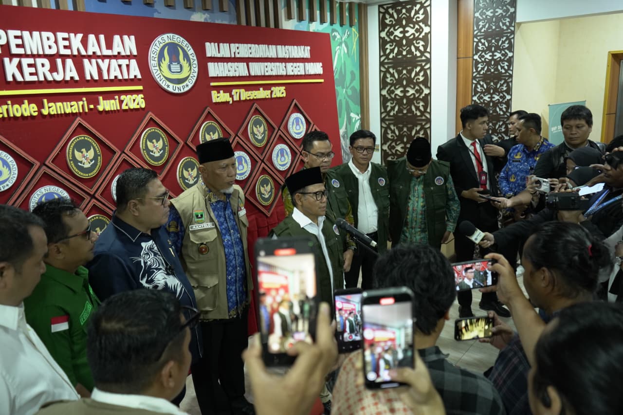 sambut-menko-abdul-muhaimin-iskandar,-gubernur-mahyeldi-puji-perhatian-pusat