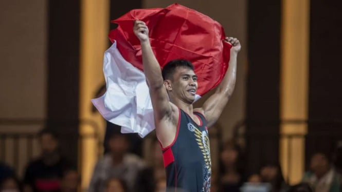 aliansyah-pertahankan-emas,-gulat-indonesia-raih-medali-di-sea-games-2025