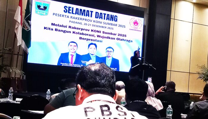 KONI Sumbar Susun Strategi Hadapi Porprov 2026