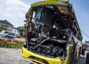 Bus Terguling di Krapyak, Jasa Raharja Santuni Korban