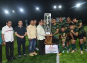 Mini Soccer Padang Galang Dana Bantu Korban Bencana