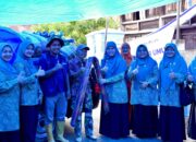 TP PKK Sigap Bantu Korban Bencana Tanjung Raya