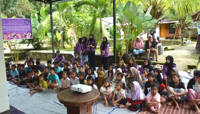 Mahasiswa UPI YPTK Padang Bekali Anak Air Manis dengan Psikoedukasi Anti-Agresi