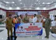 Lampung Barat Sigap Kirim Bantuan Korban Bencana Agam