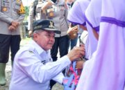 TNI-Polri Pulihkan Trauma Anak Palembayan, Salurkan Bantuan