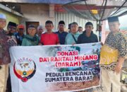 Daram Salurkan Bantuan, Tawarkan Pendidikan Korban Banjir Agam