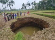 Badan Geologi Teliti Sinkhole, Masyarakat Diminta Tak Berspekulasi