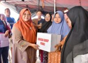 Agam Terima Bantuan Kemanusiaan dari TP PKK dan EMERSIA