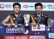 Raymond/Joaquin Ukir Prestasi, Jadi Runner-up Indonesia Masters