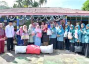 Bunda PAUD Agam Beri Bantuan, Semangati Siswa Tanjung Raya