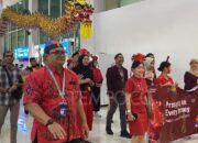 Imlek Dongkrak Penumpang, Bandara Adi Soemarmo Gelar Atraksi