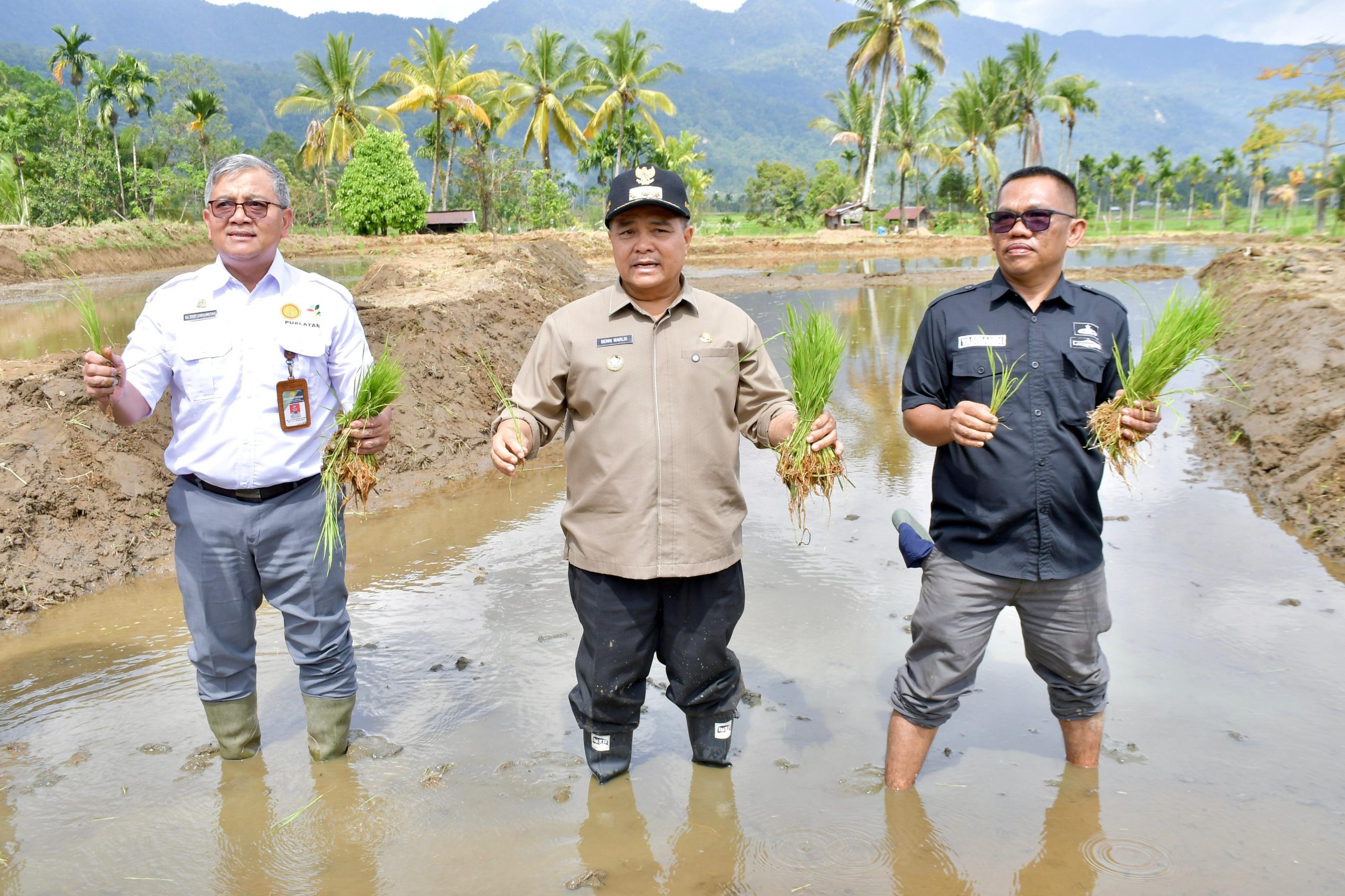 tinjau-rehabilitasi-69-hektar-lahan-terdampak-bencana-di-tanjung-raya,-bupati-agam-dorong-percepatan-pemulihan