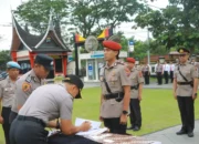 Polres Limapuluh Kota Rotasi Pejabat Utama dan Kapolsek