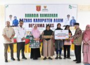 Baznas-LKKS Agam Salurkan Bantuan Ramadan ke Mustahik