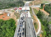 Volume Kendaraan di Tol Trans Sumatera Melonjak Signifikan