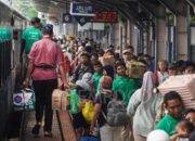 KAI Daop 7 Catat Kenaikan Penumpang Arus Balik Lebaran