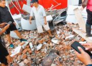 Gempa M7,6 Runtuhkan Gedung KONI, Satu Warga Manado Meninggal