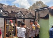 Korsleting Listrik Hanguskan Satu Rumah Warga di Solok