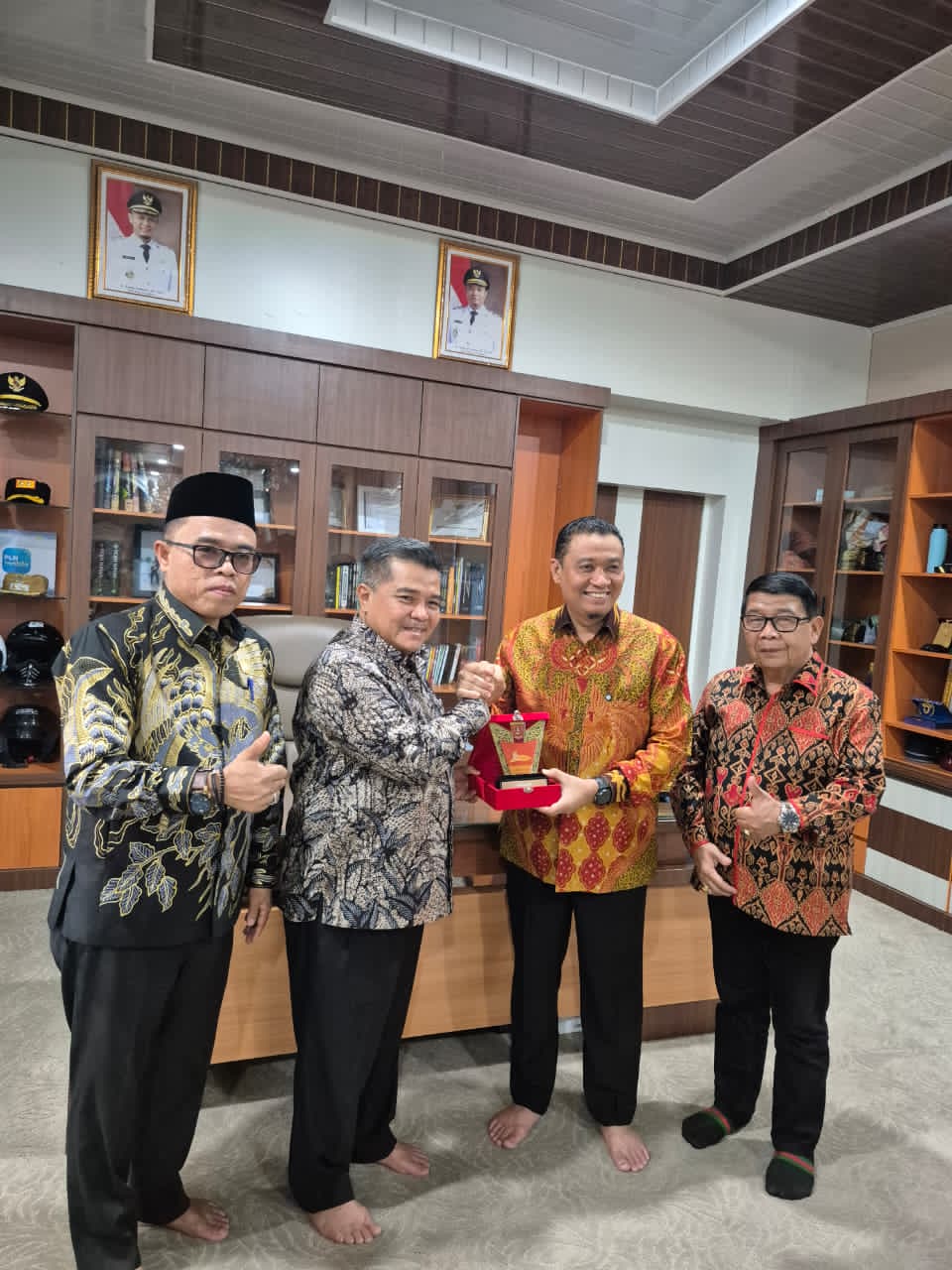 silaturahmi-bupati-agam-wakil-walikota-pekanbaru,-sinergitas-ketahanan-pangan-antar-daerah