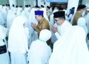 Eka Putra Lepas 212 Jemaah Haji Tanah Datar