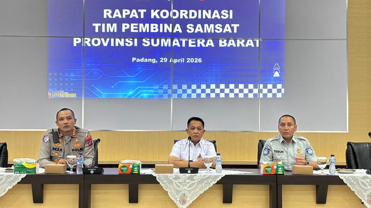 dari-rakor-samsat-sumbar,-pajak-tahunan-kendaraan-bermotor-tetap-bisa-diproses-meski-data-ktp-tak-sesuai-stnk
