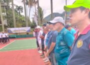 Turnamen Tenis Veteran PT Bukit Asam Dibuka di Sawahlunto