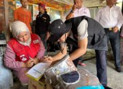 PMI Bukittinggi Tanggap Cepat Bantu Korban Kebakaran Bukik Apit Puhun