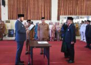 Wali Kota Padang Lantik Sekda Definitif dan 150 Pejabat