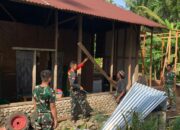 Satgas TMMD ke-128 Percepat Pembangunan Rumah Ibu Ubek