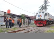 KAI Divre II Sumbar Tutup Perlintasan Liar di Padang Pariaman