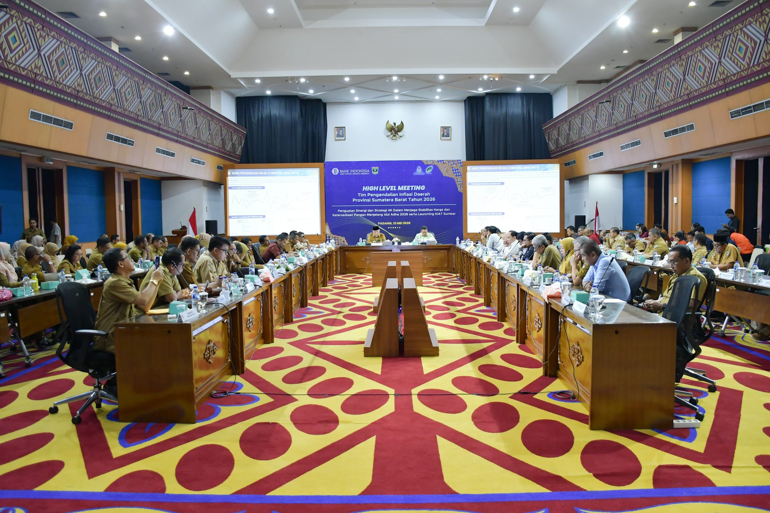 benni-warlis-hadiri-high-level-meeting-tpid-sumbar,-bahas-antisipasi-el-nino-dan-pengendalian-inflasi