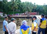 Bupati Tanah Datar Tinjau Perbaikan Tujuh Jembatan Taluak