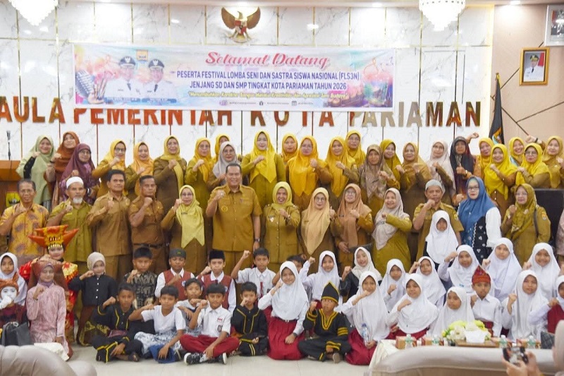 fls3n-2026-kota-pariaman-dibuka,-yota-balad-dorong-siswa-kembangkan-talenta-seni-dan-sastra