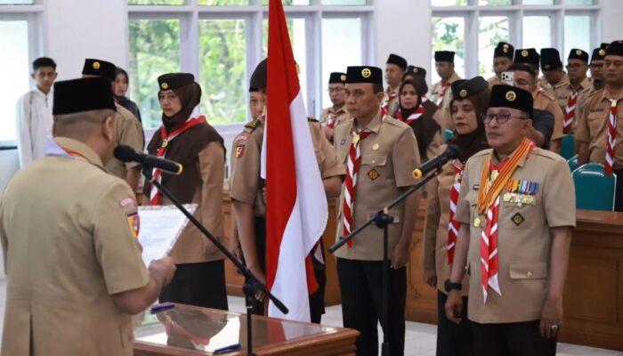 Bupati Tanah Datar Perkuat Sinergi Gerakan Pramuka Daerah