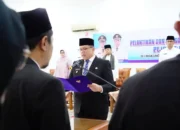 Pemkab Tanah Datar Lantik 18 Pejabat Berbasis Sistem Merit