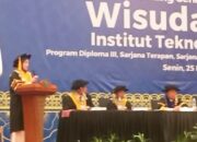 ITP Lepas 165 Lulusan, Perkuat Daya Saing di Pasar Global