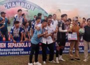 KONI Padang Optimalkan Seleksi Atlet Sepakbola Melalui Turnamen U-19