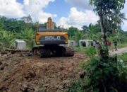 Pemkab Dharmasraya Bergerak Cepat Pulihkan Akses Jalan Amblas di Sungai Rumbai