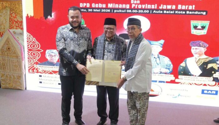 Mulya Dt. Rajo Intan Pimpin Gebu Minang Jabar Perkuat Sinergi Ekonomi
