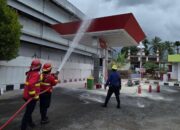 Pertamina Patra Niaga Latih Tanggap Darurat SPBU Padang