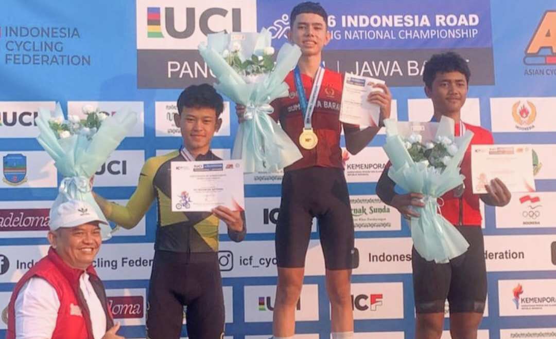 balap-sepeda-sumbar-dulang-1-emas-dan-2-perak-di-kejurnas-icf-pangandaran-2026