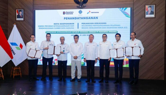 Kemnaker Gandeng Pertamina Akselerasi Kualitas SDM Melalui Pelatihan Vokasi Industri
